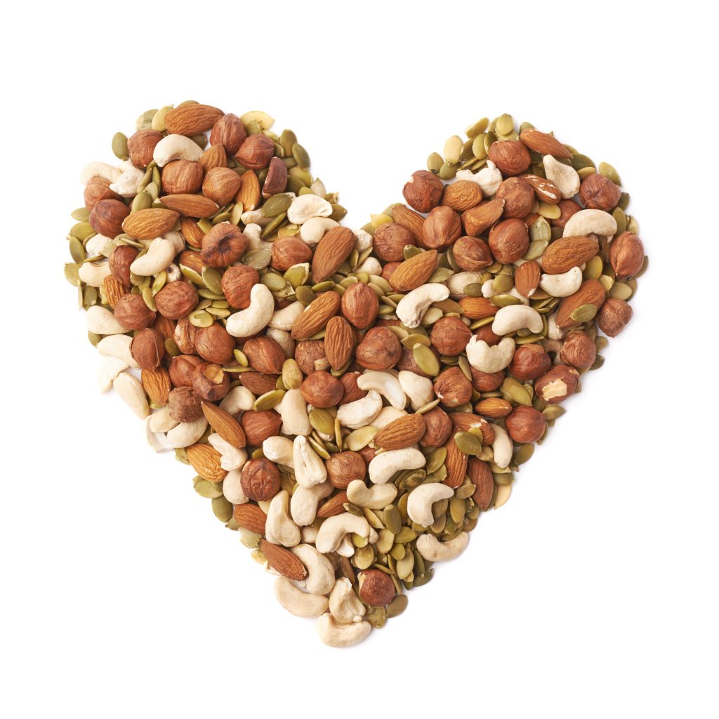 Nut and seed heart