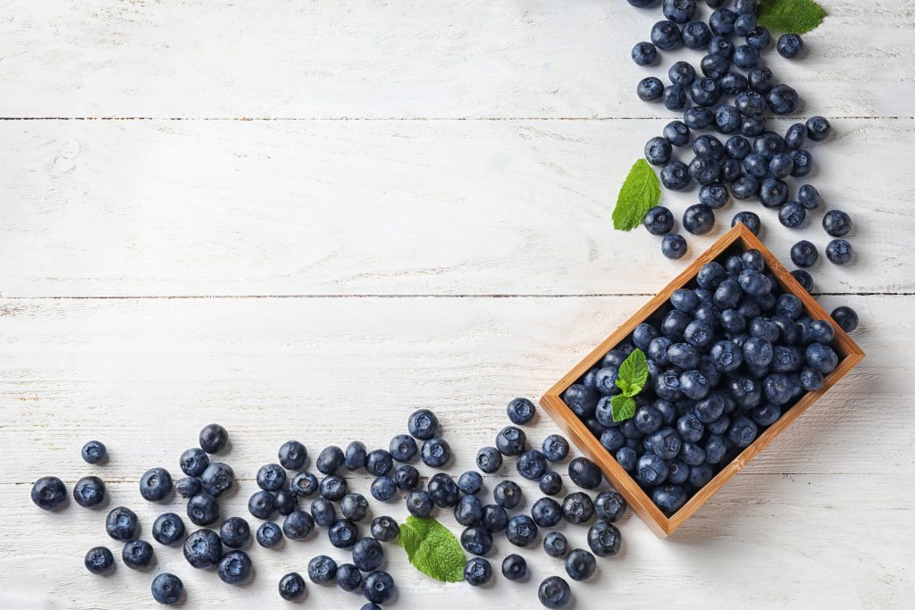 antioxidant packed blueberries for healthy weight loss